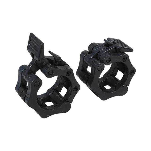 BLACK BARBELL CLAMP, SET OF 2