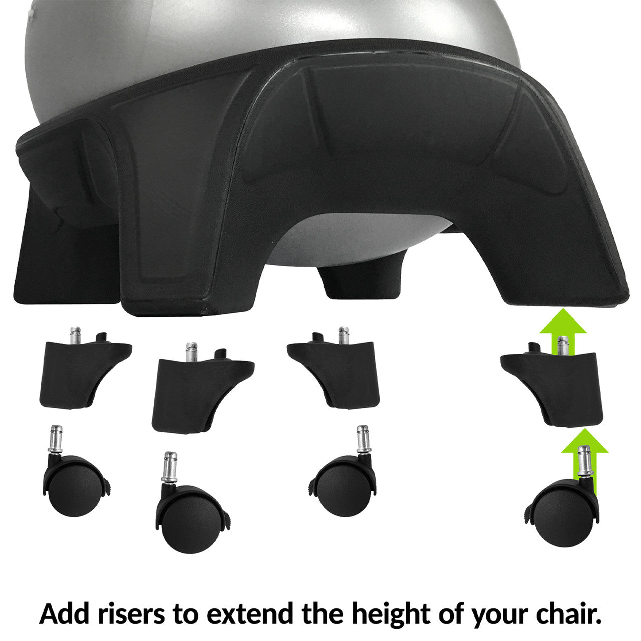 STABILITY BALL CHAIR, ELLIPTICAL