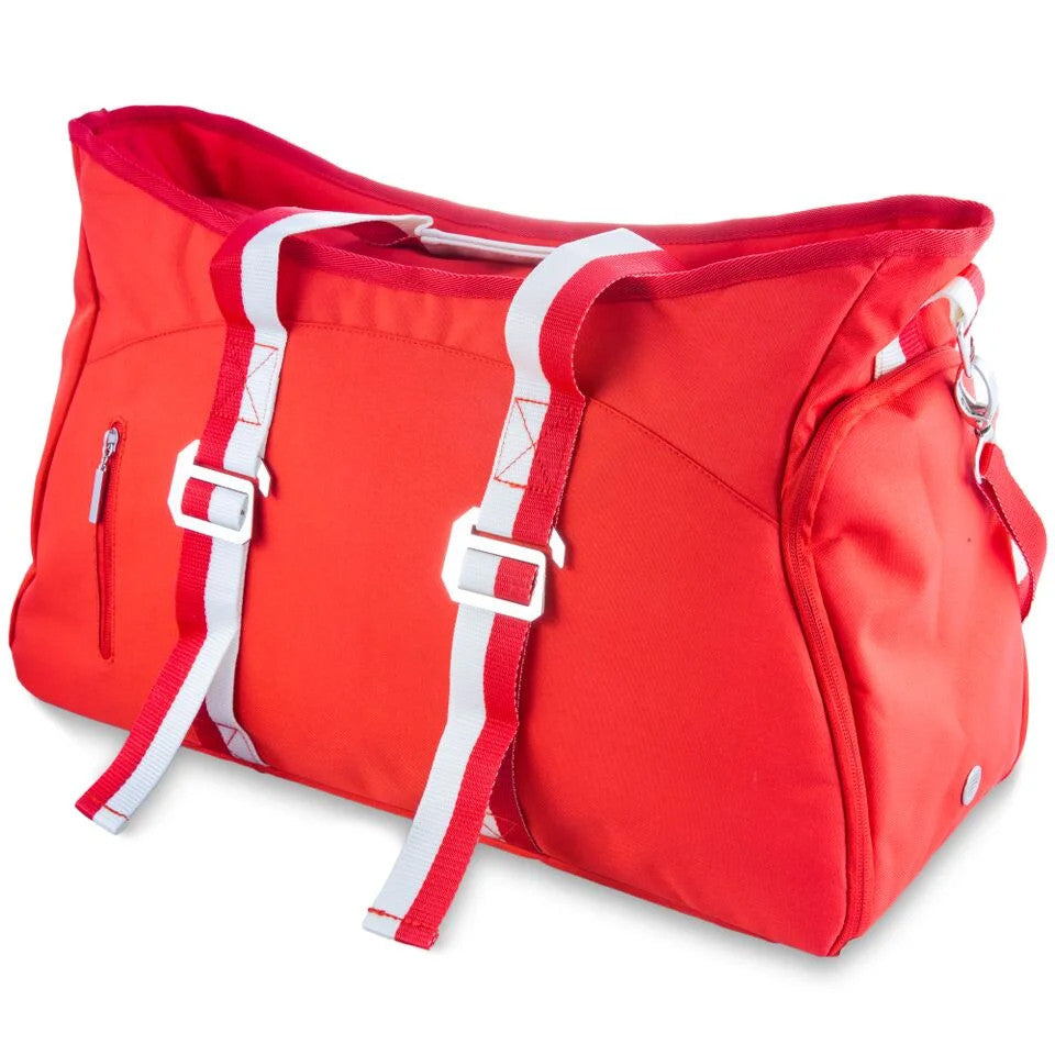 MICHELLE YOGA BAG RED TOTE