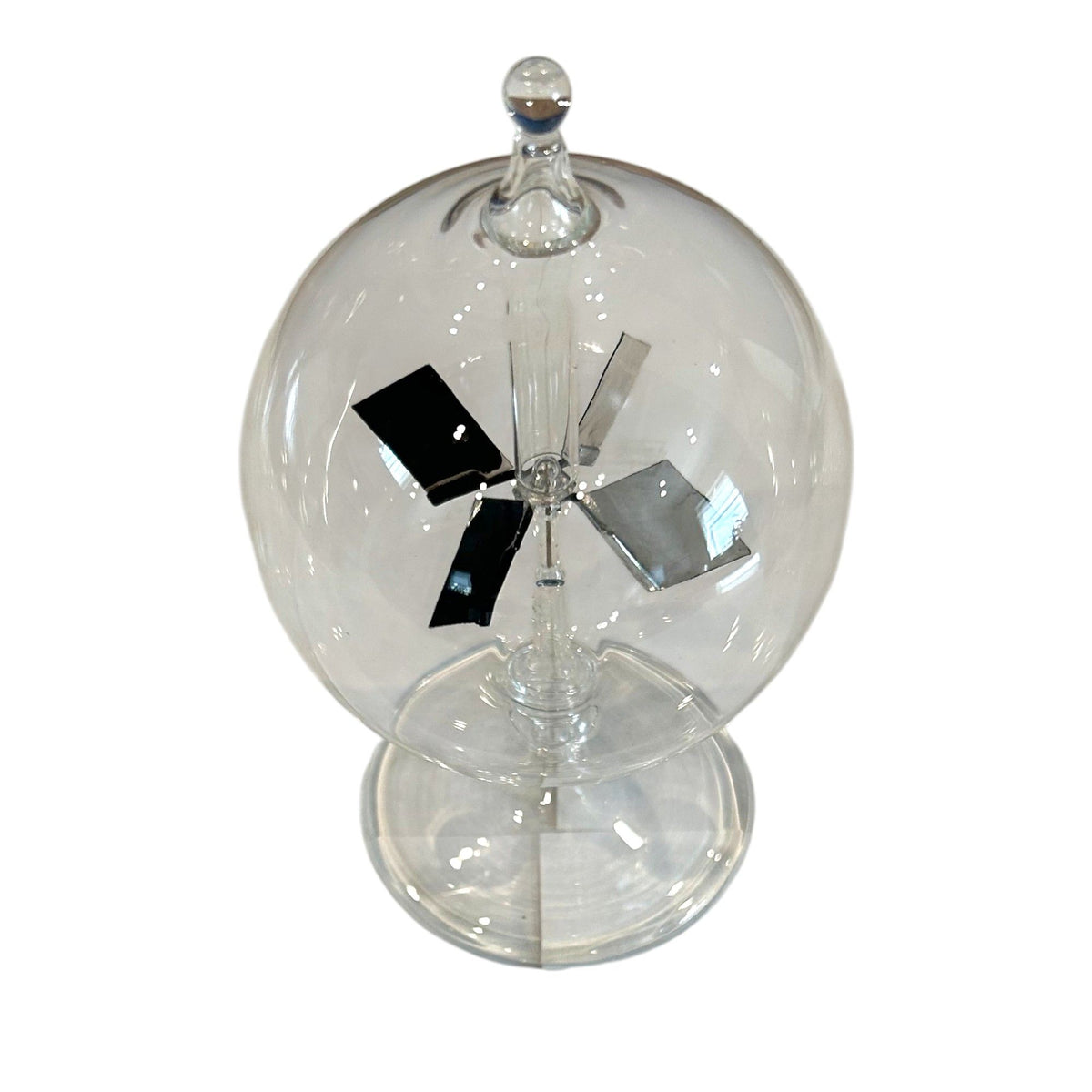 Radiometer, Glass, Crookes, 75mm Top, 130mm Height