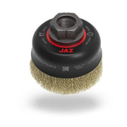 Wire Wheel Brush, Crimped Type, 4-1/2 Dia., Stainless Steel
