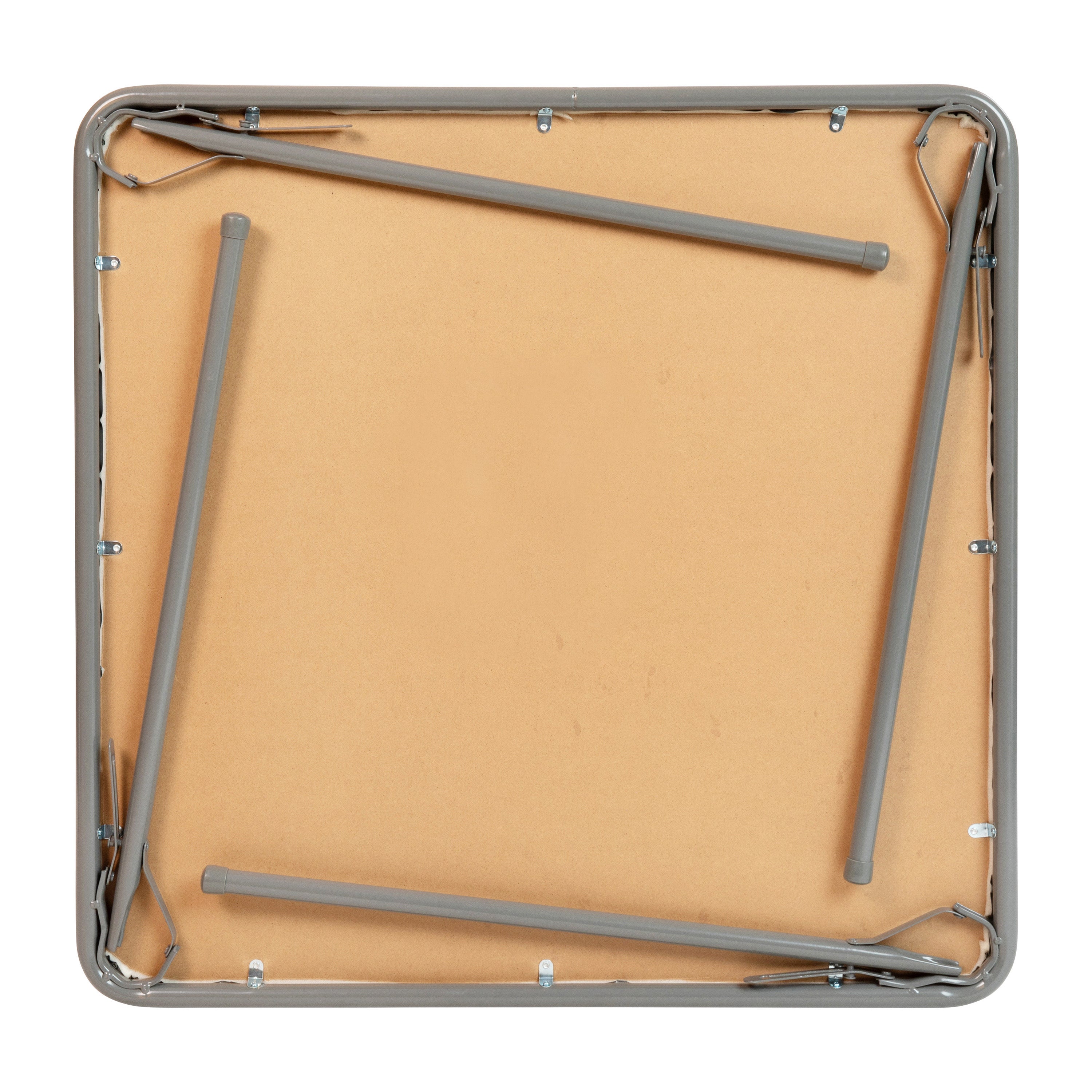 Madelyn Gray 33.5" Folding Card Table for 4 with Foldable Legs and Portable Lightweight Design