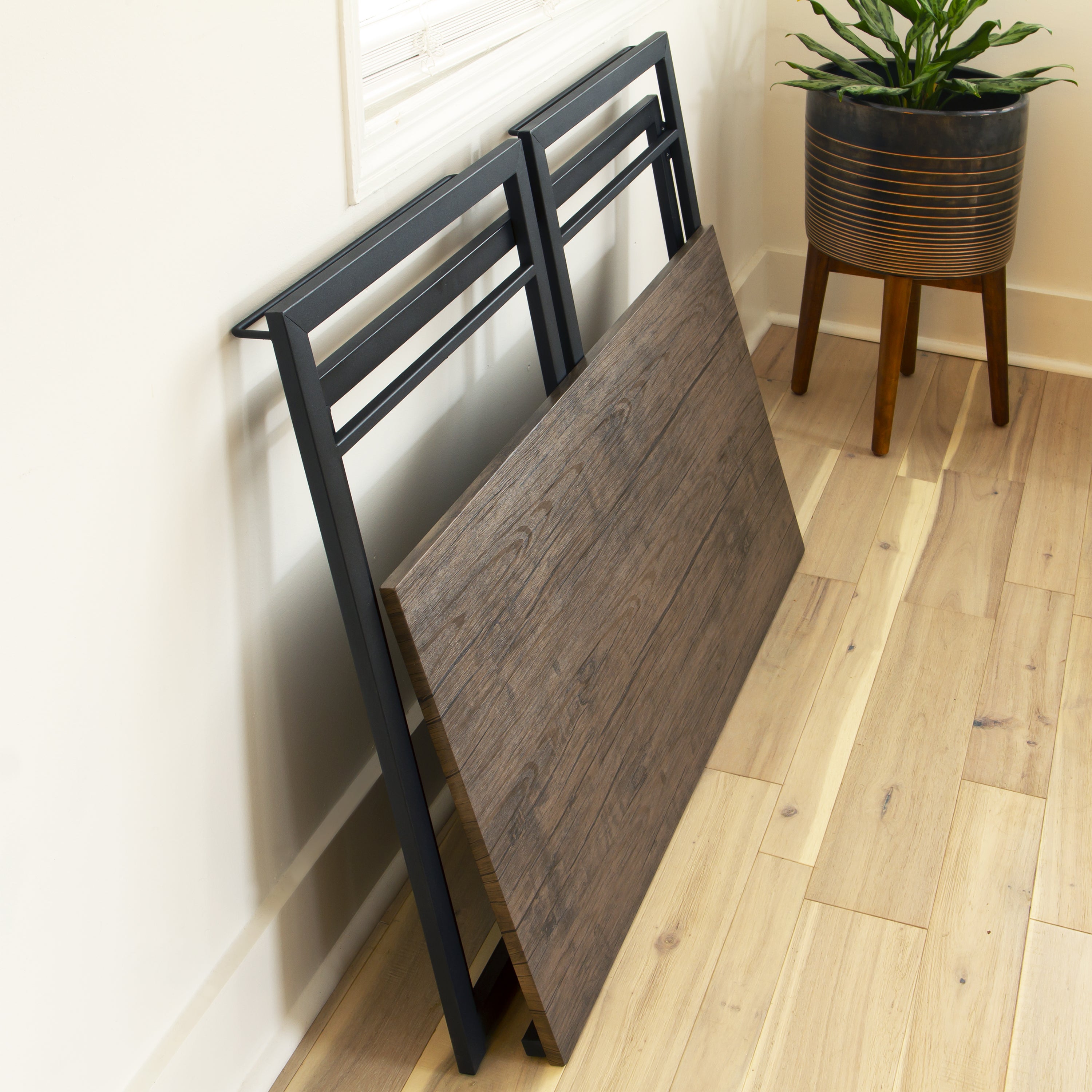 Walker Rustic Home Office Folding Computer Desk - 40"