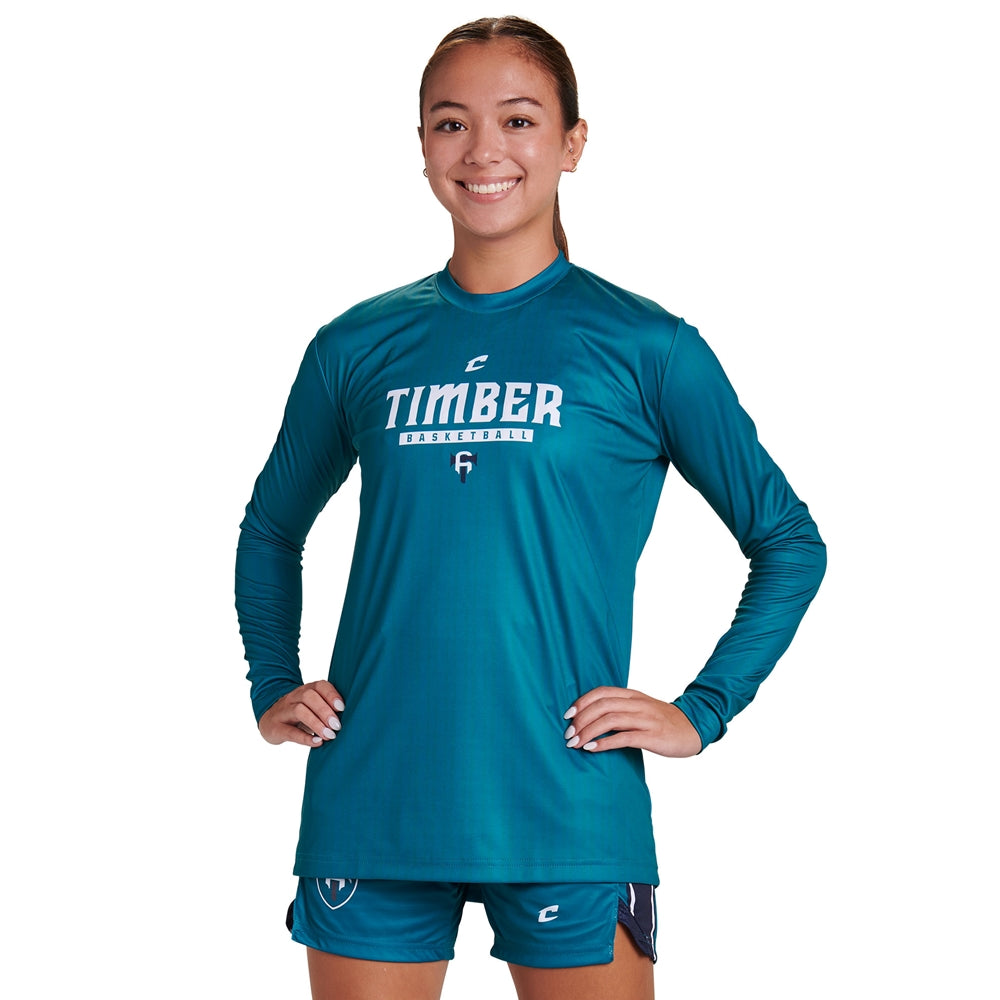 JUICE Long Sleeve Shooter Shirt - Womens - XXLarge - Active Cloth (Full-Dye Sublimation)