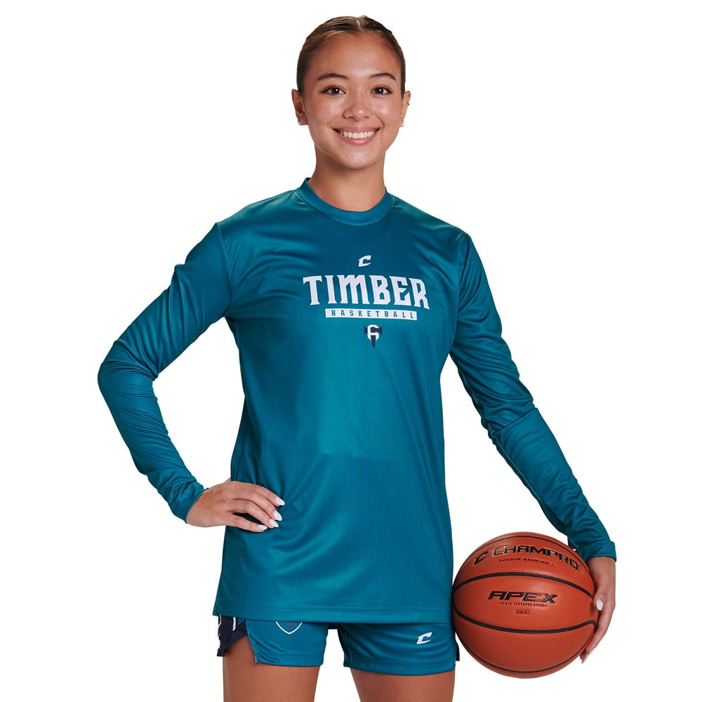 Juice Long Sleeve Shooter Shirt - Flexdri Mesh - Womens - Extra-Small (Full-Dye, Premium cut-and-sew Sublimation. No Limitations!)