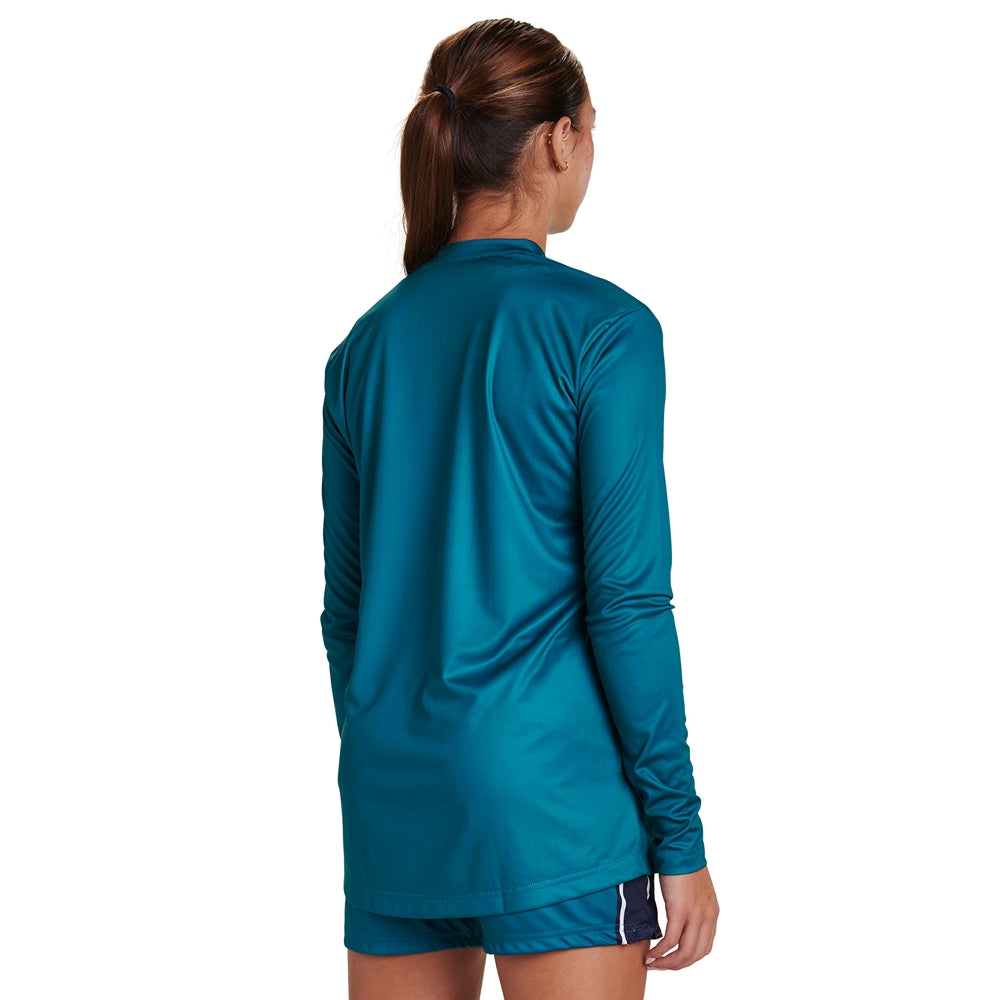JUICE Long Sleeve Shooter Shirt - Z-Cloth - Womens - Small (Full-Dye, Premium cut-and-sew Sublimation. No Limitations!)