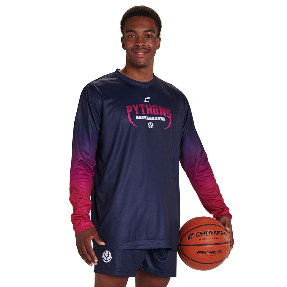 JUICE Long Sleeve Shooter Shirt - Z-Cloth - Youth - Small (Full-Dye, Premium cut-and-sew Sublimation. No Limitations!)