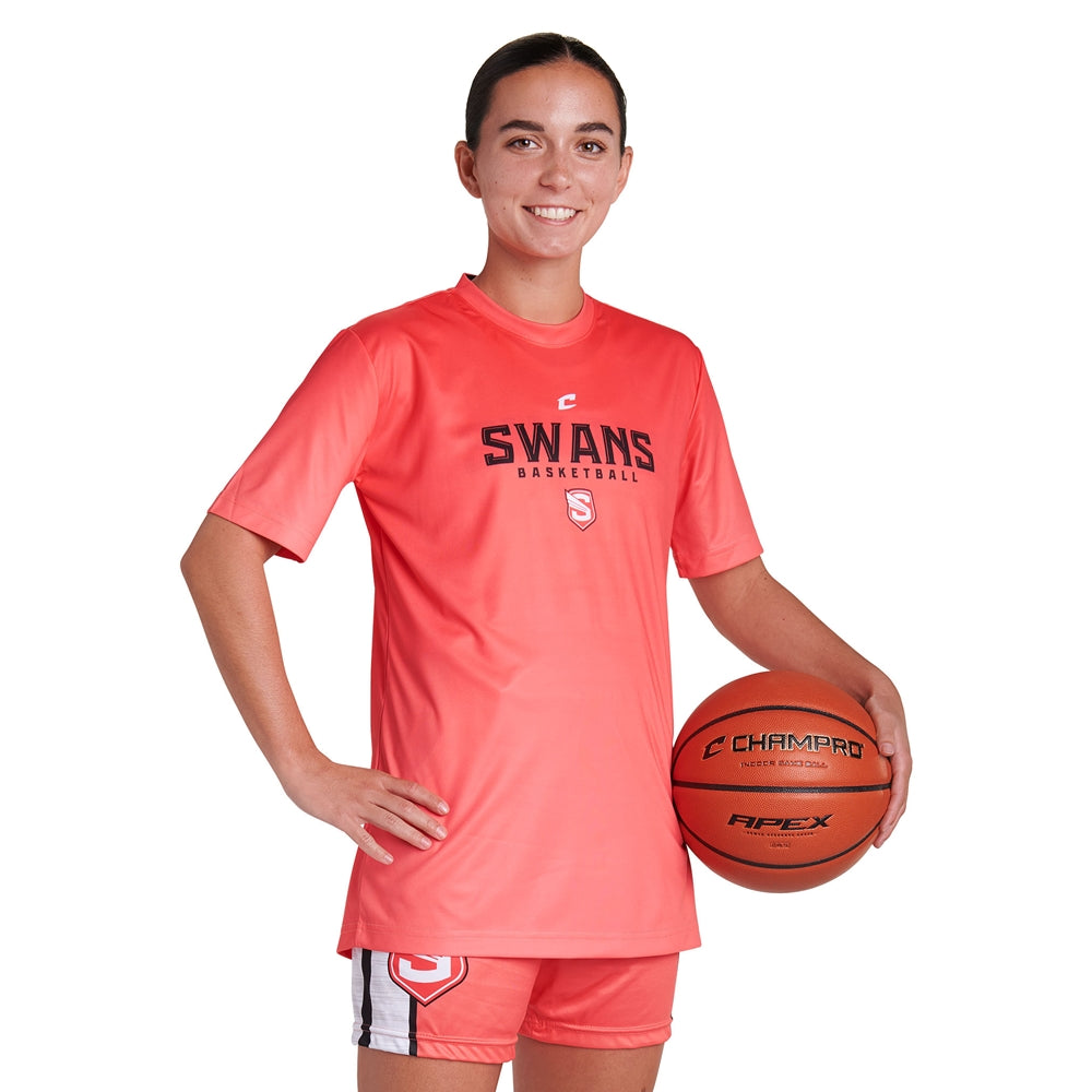 Juice Short Sleeve Shooter Shirt - Flexdri Mesh - Womens - Large (Full-Dye, Premium cut-and-sew Sublimation. No Limitations!)