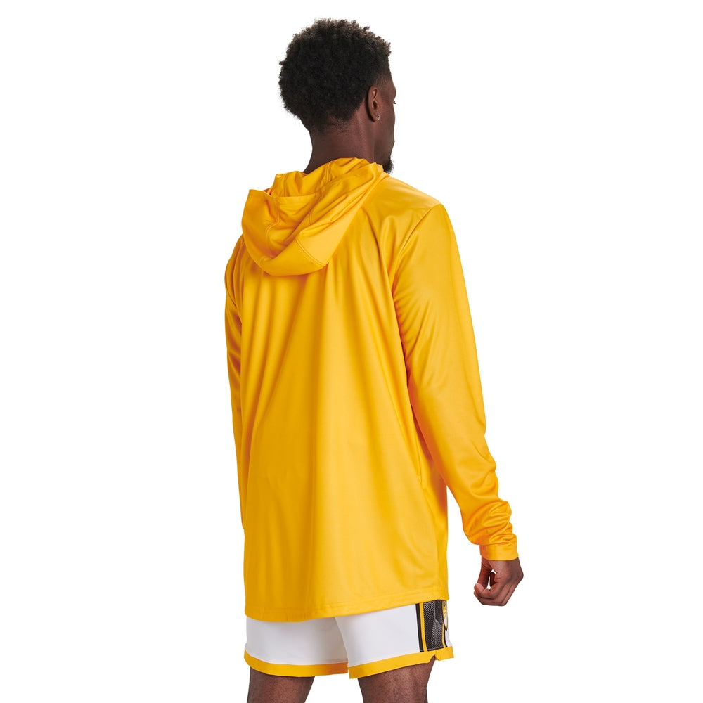JUICE Long Sleeve Shooter Shirt with Hood - Z-Cloth - Adult - Large (Full-Dye, Premium cut-and-sew Sublimation. No Limitations!)
