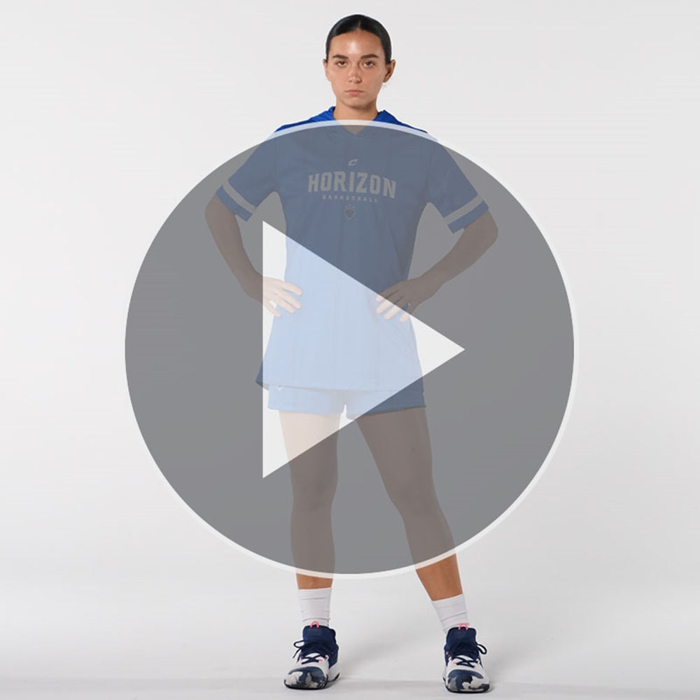 JUICE Short Sleeve Shooter Shirt with Hood - Z-Cloth - Womens - Medium (Full-Dye, Premium cut-and-sew Sublimation. No Limitations!)