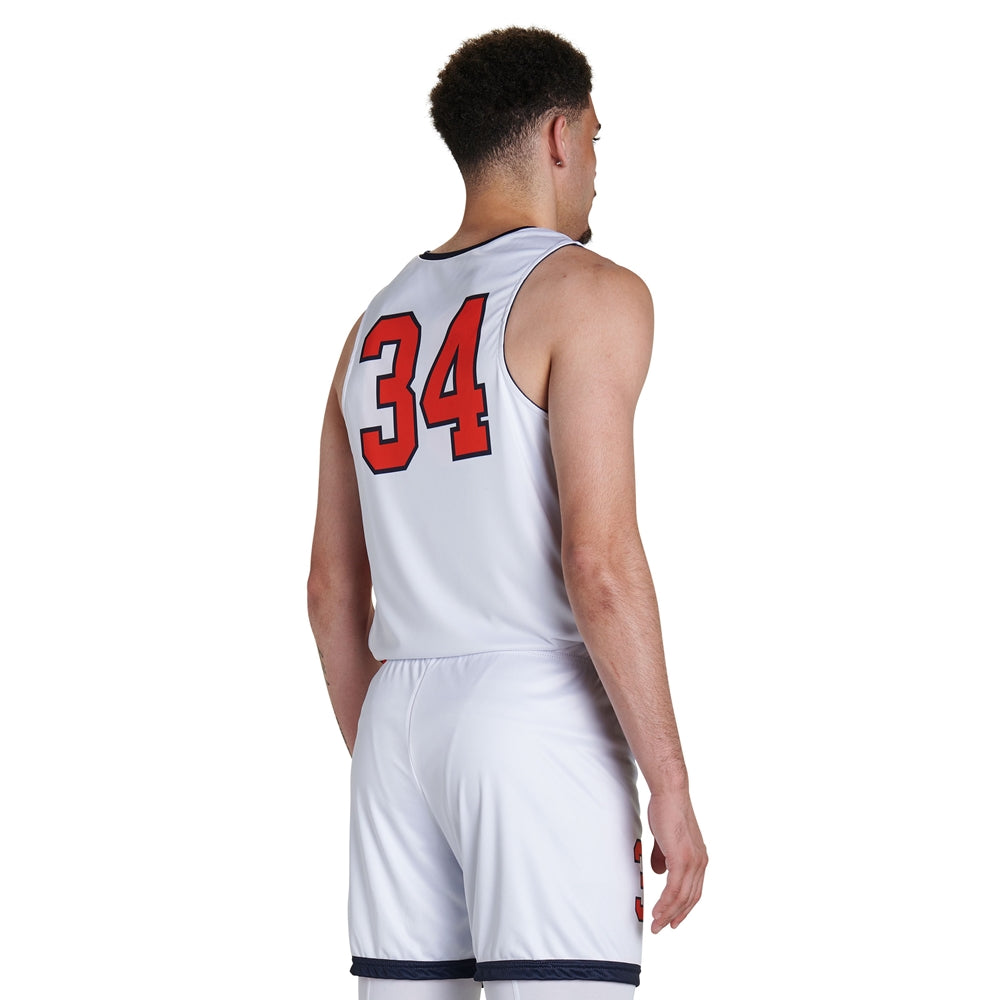JUICE Fitted Double Ply Reversible Basketball Jersey - Youth - Small (Full-Dye, Premium cut-and-sew Sublimation. No Limitations!)