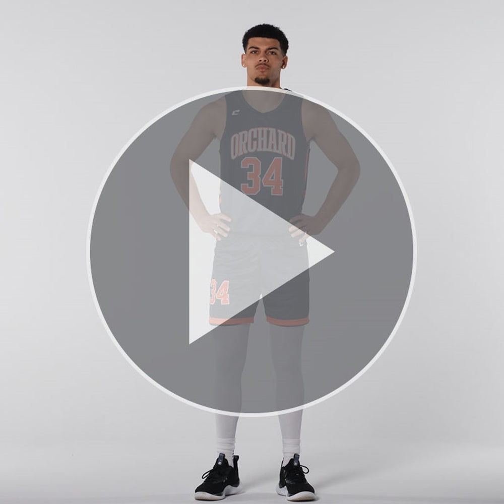 JUICE Fitted Double Ply Reversible Basketball Jersey - Womens - Large (Full-Dye, Premium cut-and-sew Sublimation. No Limitations!)