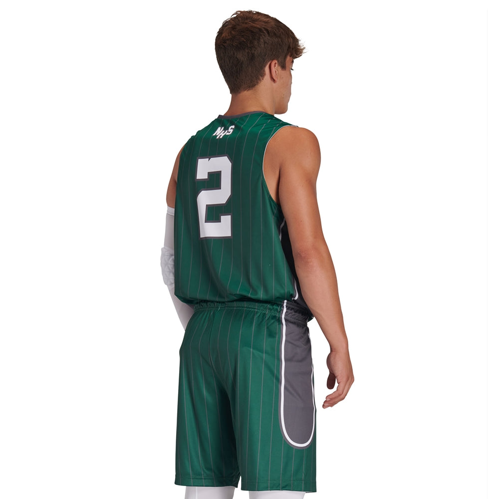 JUICE Loose Fit Double Ply Reversible Basketball Jersey - Youth - Extra-Large (Full-Dye, Premium cut-and-sew Sublimation. No Limitations!)