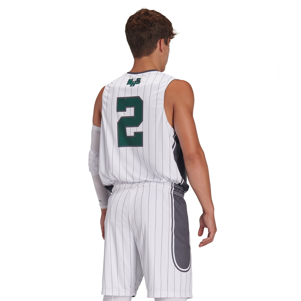 JUICE Loose Fit Double Ply Reversible Basketball Jersey - Adult - Medium (Full-Dye, Premium cut-and-sew Sublimation. No Limitations!)