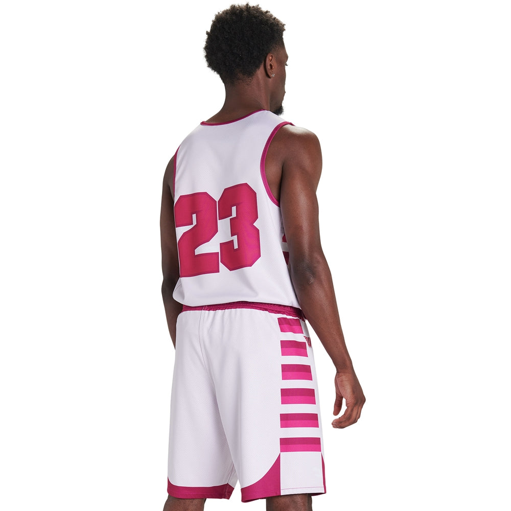 JUICE Fitted Single-Ply Reversible Basketball Jersey - Womens - Medium (Full-Dye, Premium cut-and-sew Sublimation. No Limitations!)