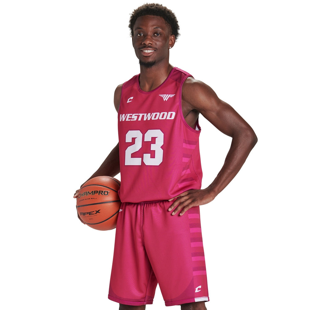 JUICE Fitted Single-Ply Reversible Basketball Jersey - Adult - XXLarge (Full-Dye, Premium cut-and-sew Sublimation. No Limitations!)