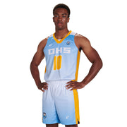 Juice Prime Basketball Jersey, Womens, Extra-Small-Tall - Active Cloth / Pin Dot Mesh (Full-Dye Sublimation)