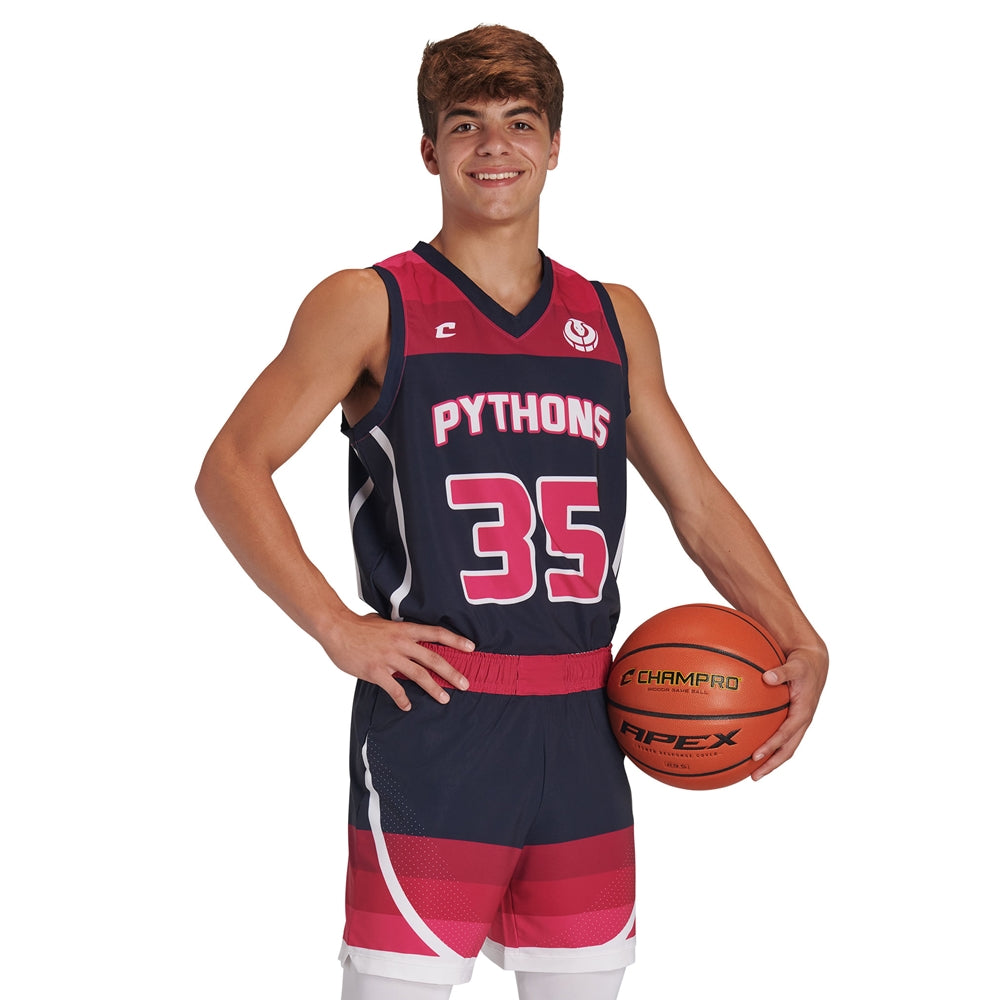 JUICE Fitted Stretch Woven Basketball Jersey - Womens - Extra-Large (Full-Dye, Premium cut-and-sew Sublimation. No Limitations!)