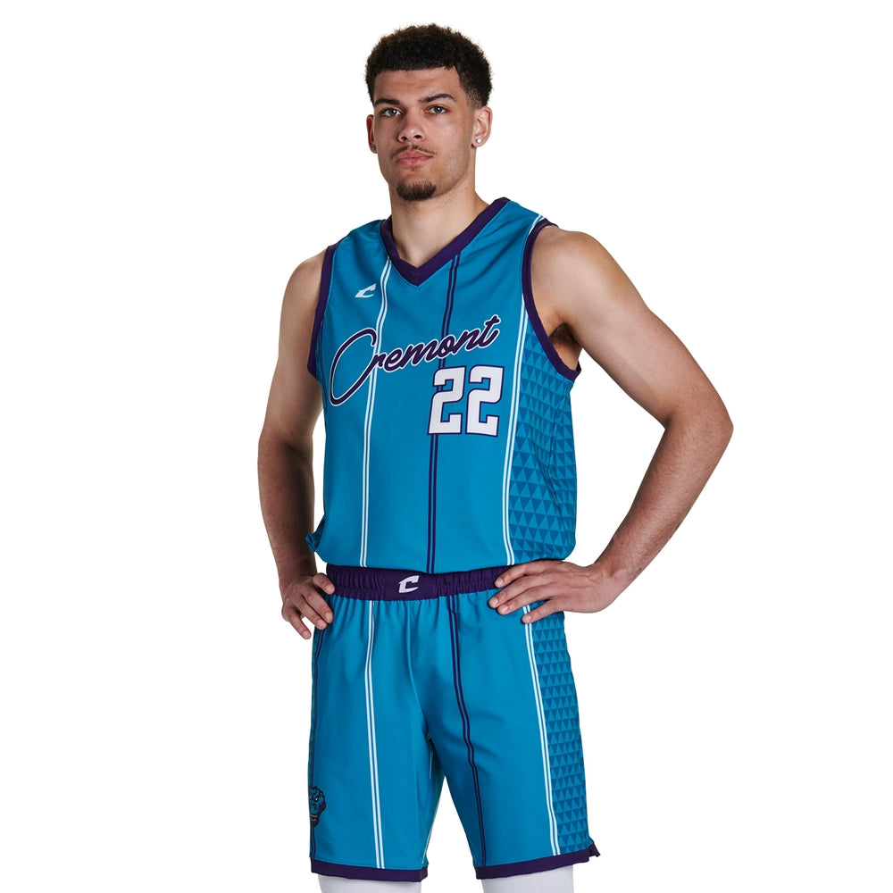 JUICE Loose Fit Stretch Woven Basketball Jersey - Womens - Medium (Full-Dye, Premium cut-and-sew Sublimation. No Limitations!)