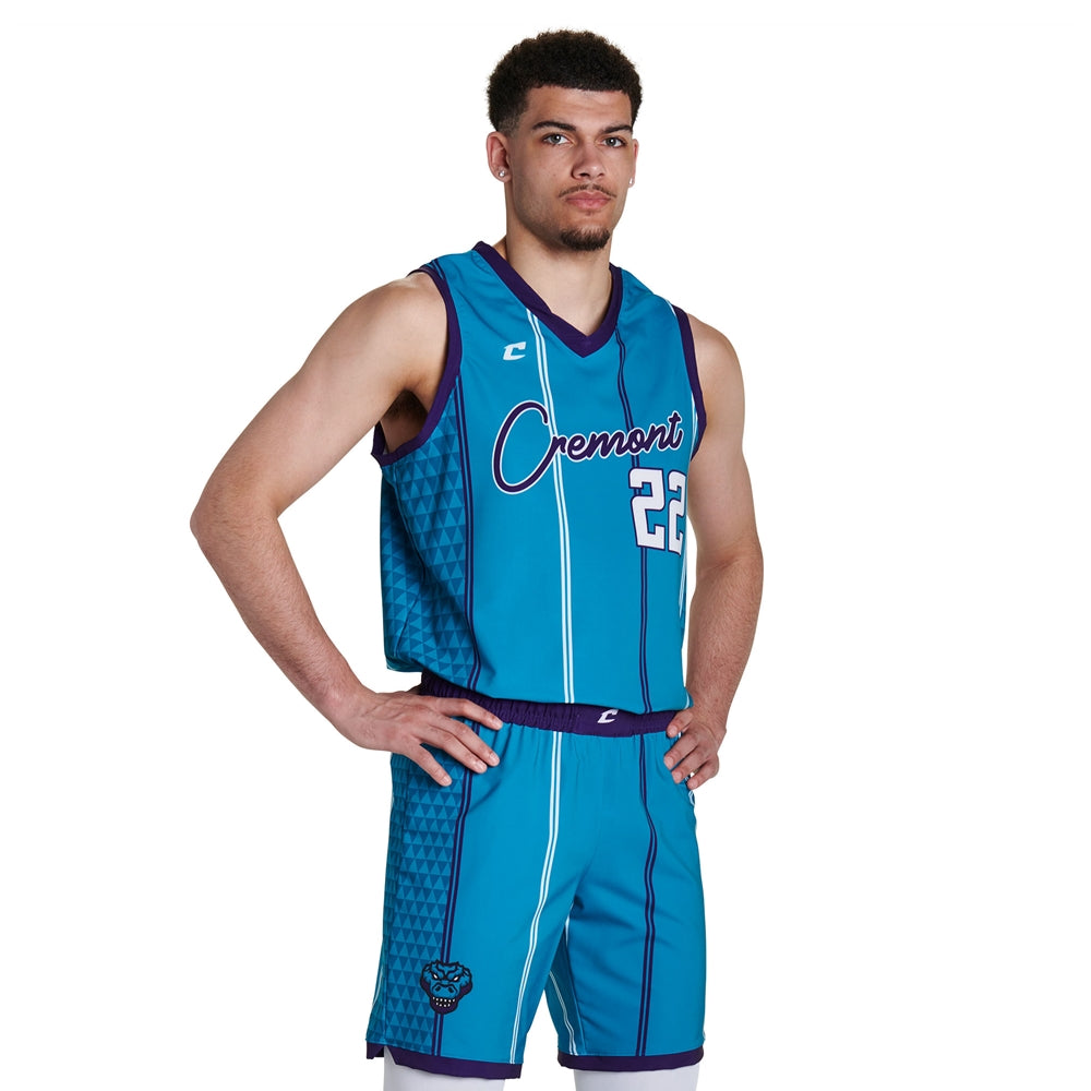 JUICE Loose Fit Stretch Woven Basketball Jersey - Adult - 3XL (Full-Dye, Premium cut-and-sew Sublimation. No Limitations!)