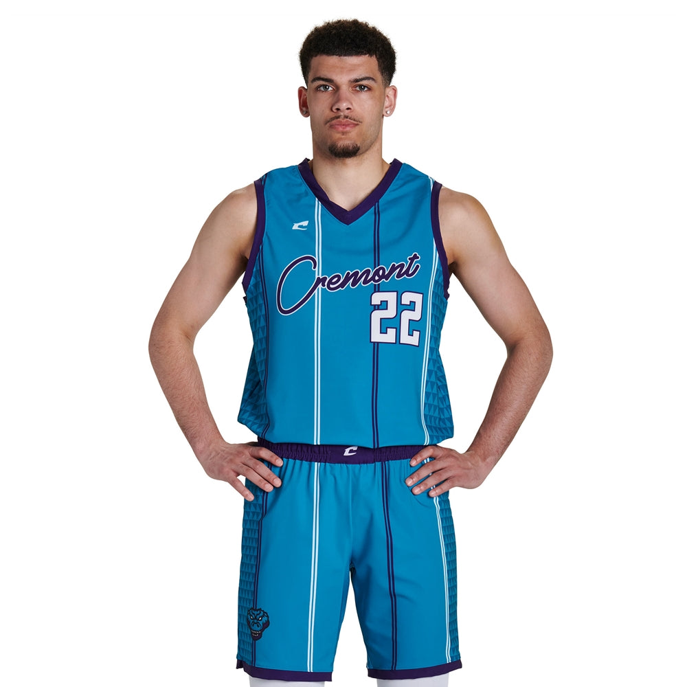 JUICE Loose Fit Stretch Woven Basketball Jersey - Adult - 3XL (Full-Dye, Premium cut-and-sew Sublimation. No Limitations!)