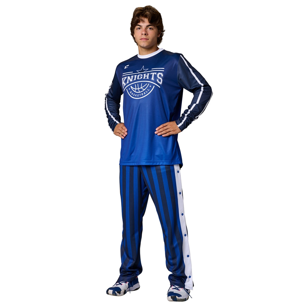 JUICE Warm Up Pants with Snaps - Tek-Knit - Adult - Extra-Large (Full-Dye, Premium cut-and-sew Sublimation. No Limitations!)