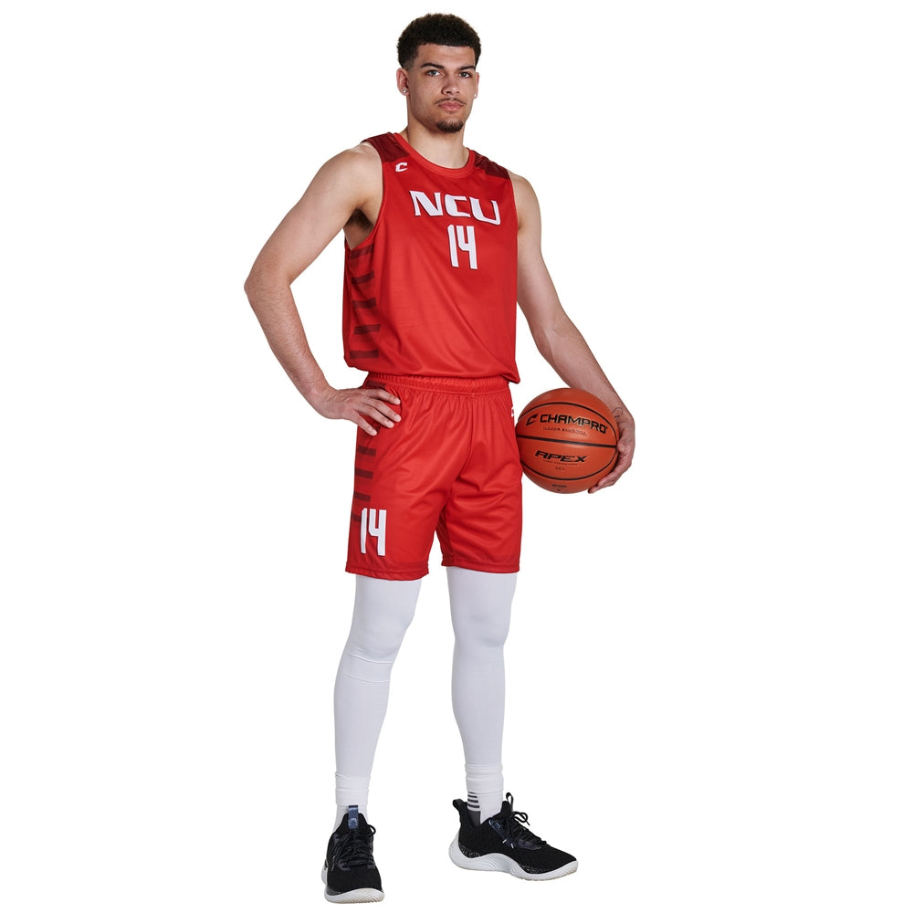 JUICE Basketball 9" Short - Flexdri Mesh - Adult - Large (Full-Dye, Premium cut-and-sew Sublimation. No Limitations!)