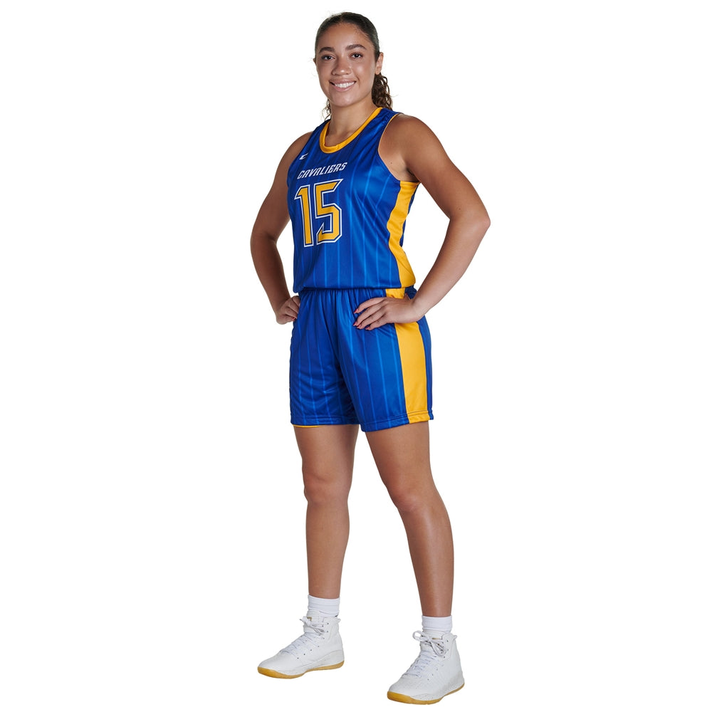 JUICE Double Ply Reversible Basketball 7" Short - Z-Cloth - Womens - Medium (Full-Dye, Premium cut-and-sew Sublimation. No Limitations!)