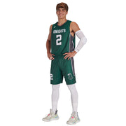 JUICE Double Ply Reversible Basketball 9" Short - Adult - XXLarge (Full-Dye, Premium cut-and-sew Sublimation. No Limitations!)