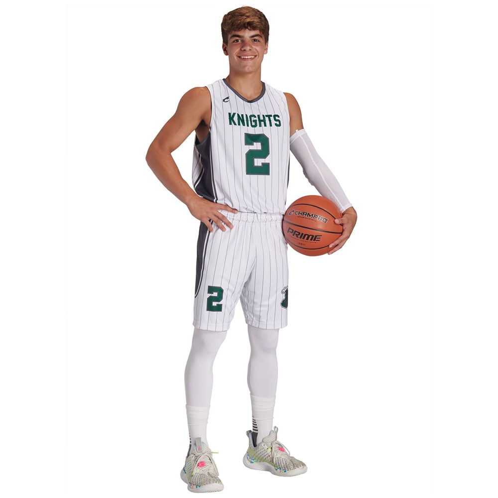 JUICE Double Ply Reversible Basketball 9" Short - Adult - Extra-Large (Full-Dye, Premium cut-and-sew Sublimation. No Limitations!)
