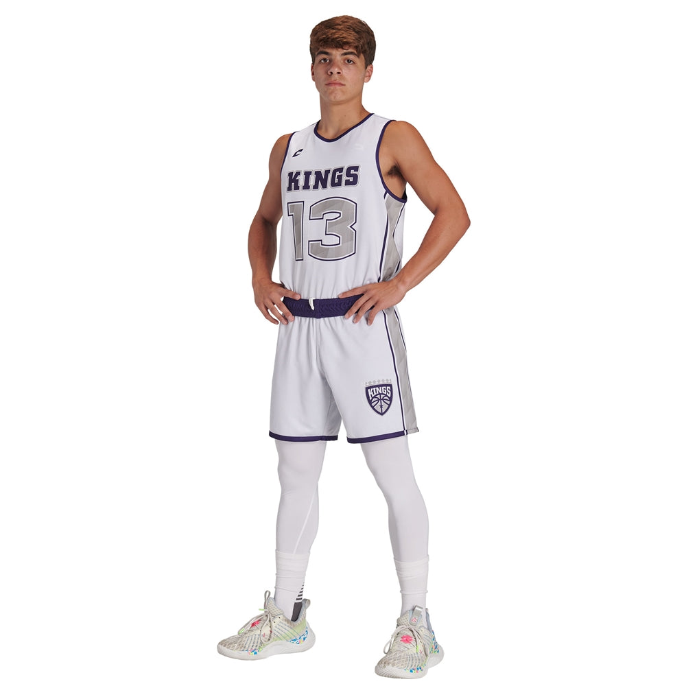 JUICE Single-Ply Reversible Basketball 7" Short - Womens - Extra-Small (Full-Dye, Premium cut-and-sew Sublimation. No Limitations!)
