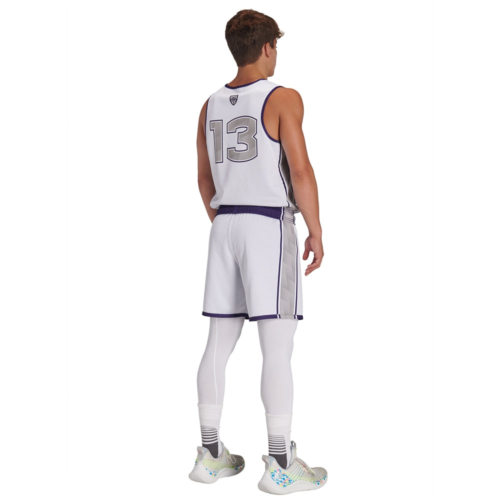JUICE Single-Ply Reversible Basketball 7" Short - Adult - Medium (Full-Dye, Premium cut-and-sew Sublimation. No Limitations!)