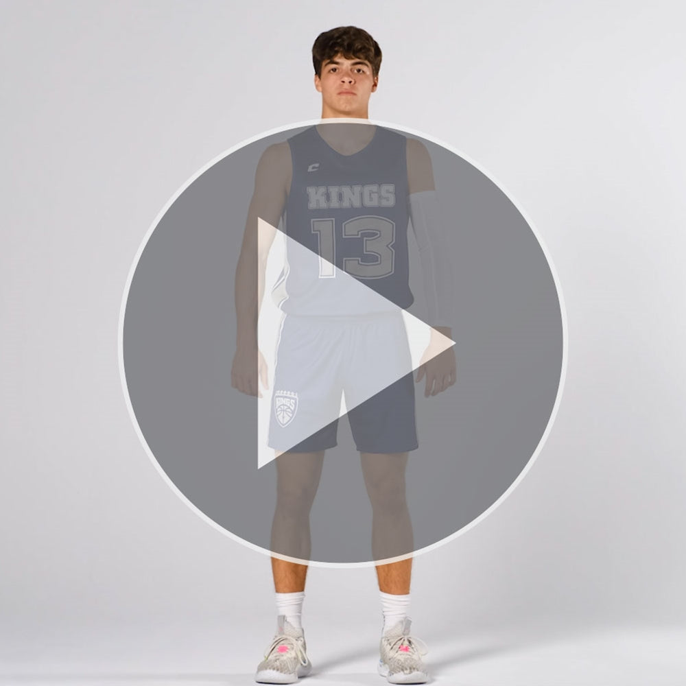 JUICE Single-Ply Reversible Basketball 7" Short - Womens - Small (Full-Dye, Premium cut-and-sew Sublimation. No Limitations!)