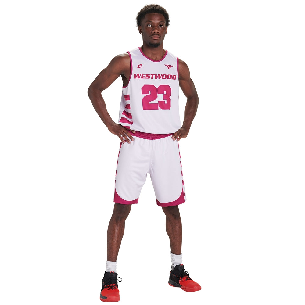 JUICE Single-Ply Reversible Basketball 9" Short - Adult - Extra-Large (Full-Dye, Premium cut-and-sew Sublimation. No Limitations!)