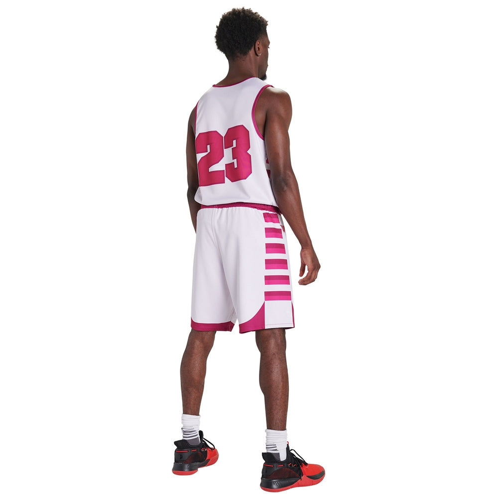 JUICE Single-Ply Reversible Basketball 9" Short - Adult - Extra-Large (Full-Dye, Premium cut-and-sew Sublimation. No Limitations!)