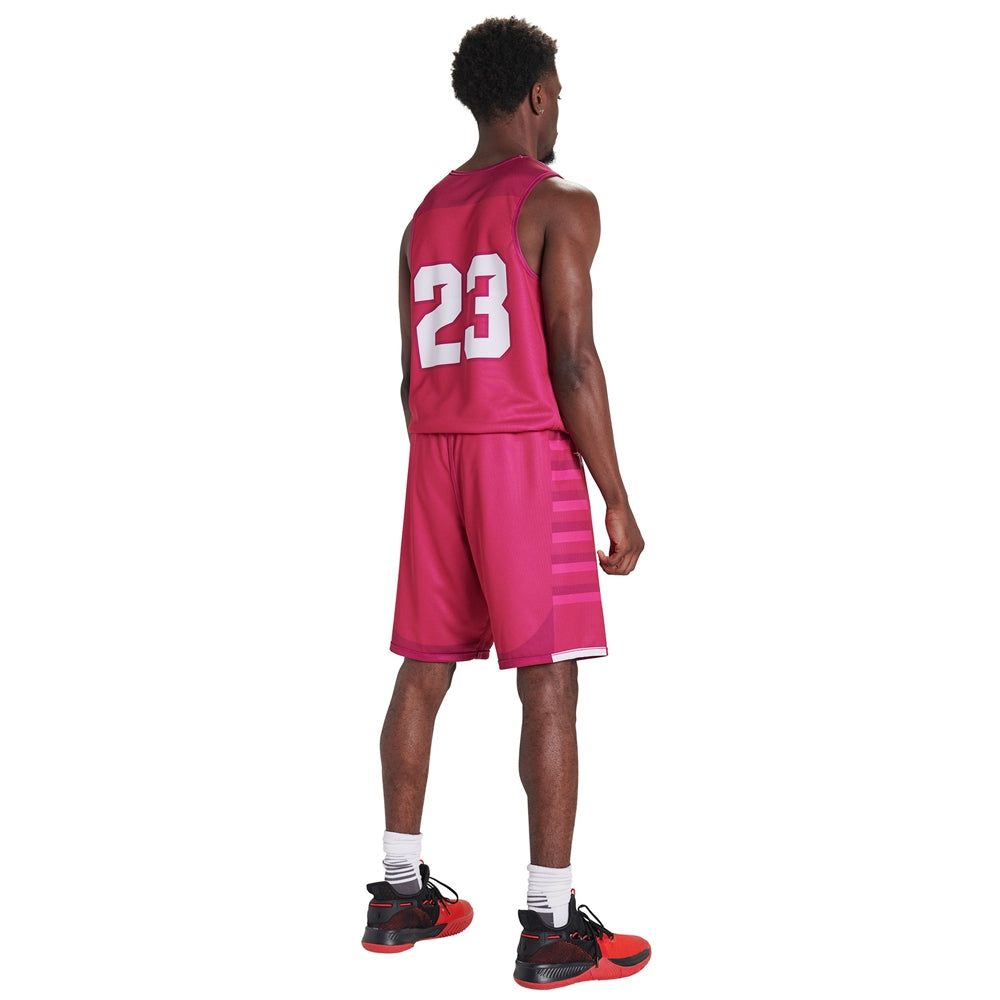 JUICE Single-Ply Reversible Basketball 9" Short - Adult - Extra-Large (Full-Dye, Premium cut-and-sew Sublimation. No Limitations!)