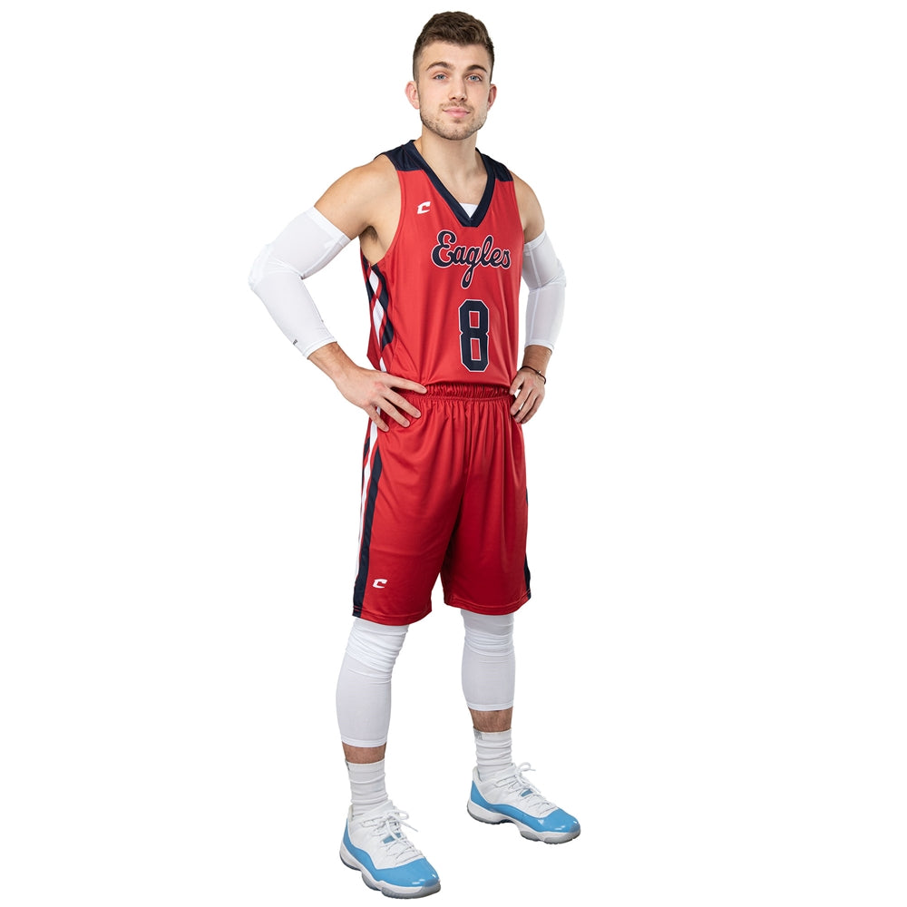 Juice Prime Basketball Shorts 8" Inseam - Youth - Extra-Large (Full-Dye, Premium cut-and-sew Sublimation. No Limitations!)