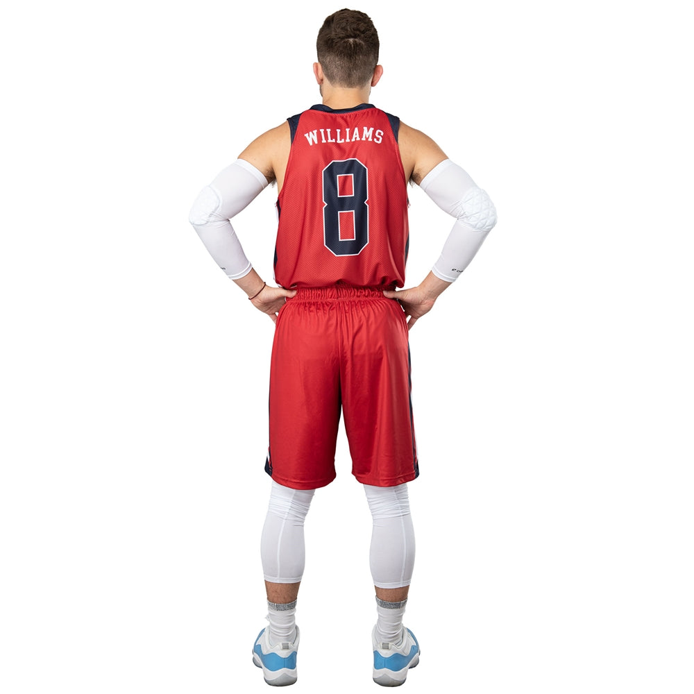Juice Prime Basketball Shorts 8" Inseam - Womens - Medium (Full-Dye, Premium cut-and-sew Sublimation. No Limitations!)