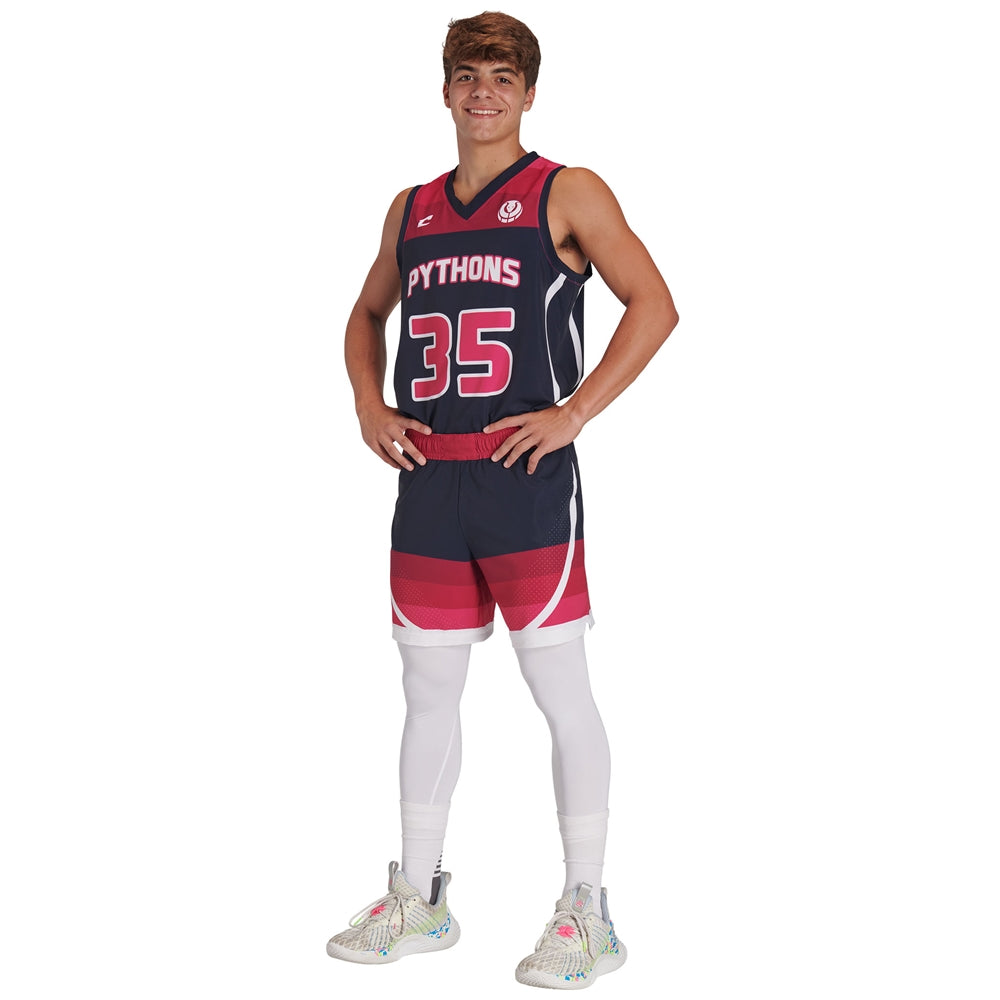 JUICE Stretch Woven Basketball 7" Short - Womens - Extra-Small (Full-Dye, Premium cut-and-sew Sublimation. No Limitations!)