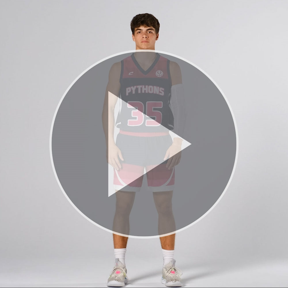 JUICE Stretch Woven Basketball 7" Short - Adult - Large (Full-Dye, Premium cut-and-sew Sublimation. No Limitations!)