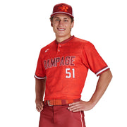 Juice Two-Button FITTED Jersey - Tek-Knit - Youth - Medium (Full-Dye, Premium cut-and-sew Sublimation. No Limitations!)