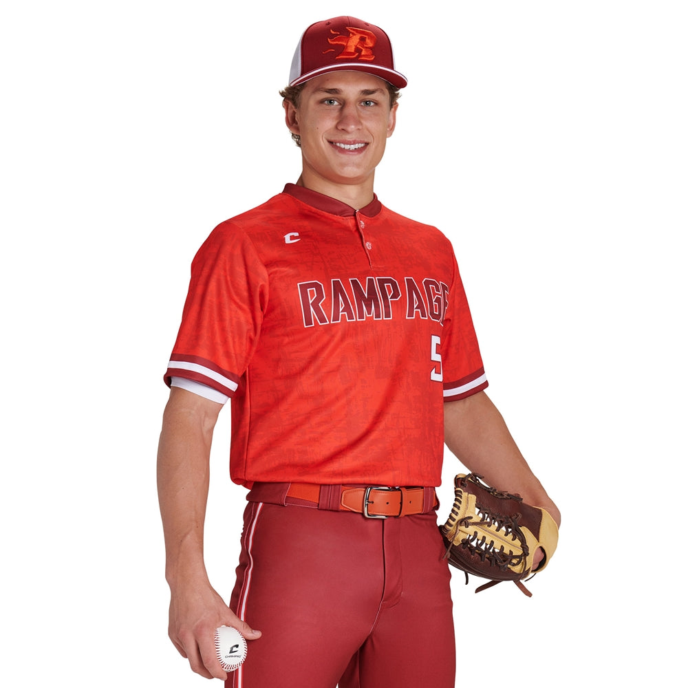 Juice Two-Button FITTED Jersey - Youth - Large - Fusion Mesh (Full-Dye Sublimation)