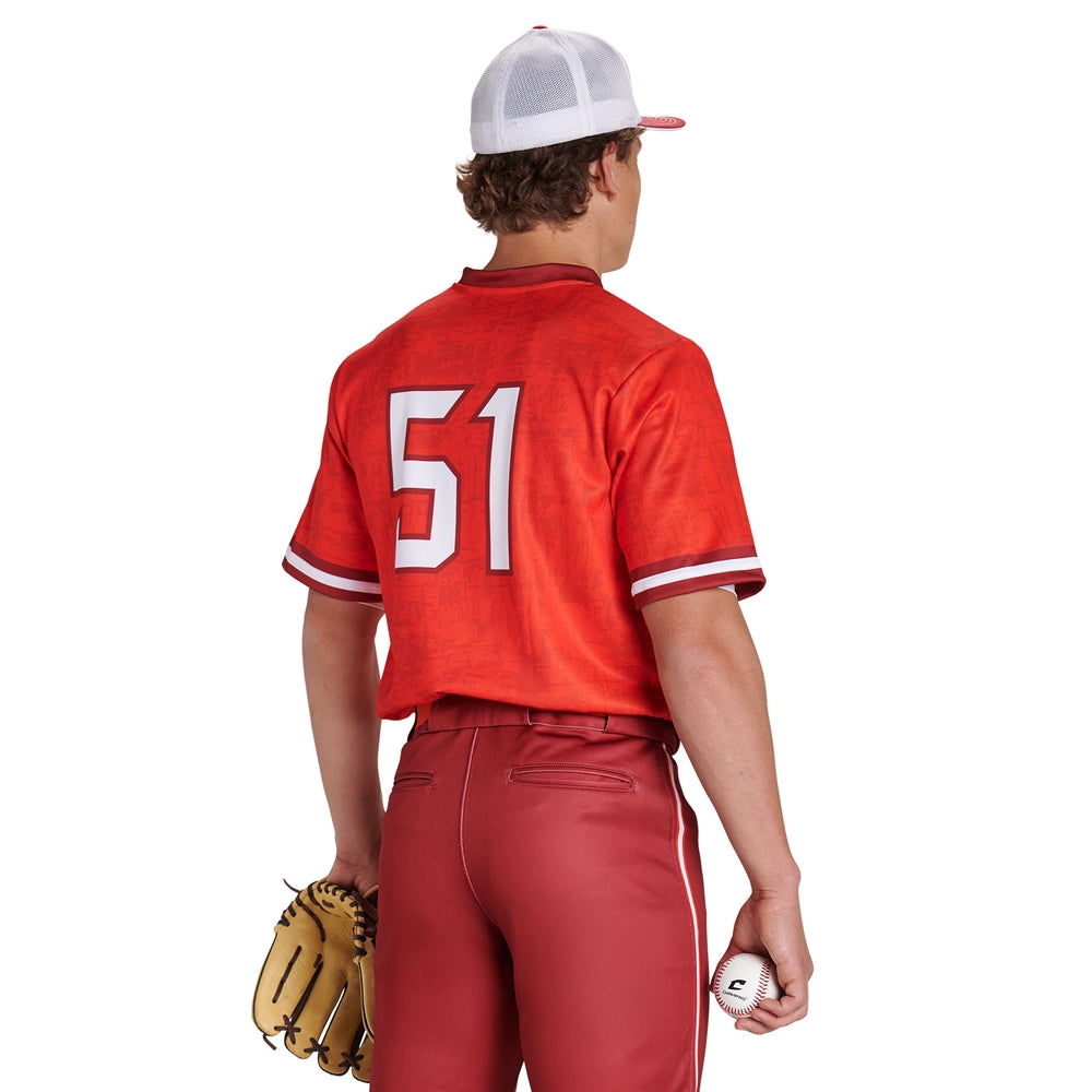 Juice Two-Button FITTED Jersey - Adult - Medium - Active Cloth (Full-Dye Sublimation)