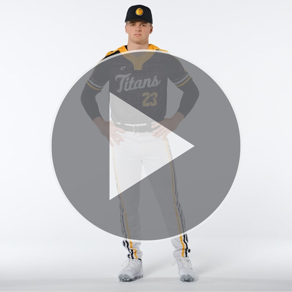 Juice 2-Button Pro Neck SS Fitted Jersey - Flexdri Mesh/Pin Dot Mesh - Youth - Medium (Full-Dye, Premium cut-and-sew Sublimation. No Limitations!)