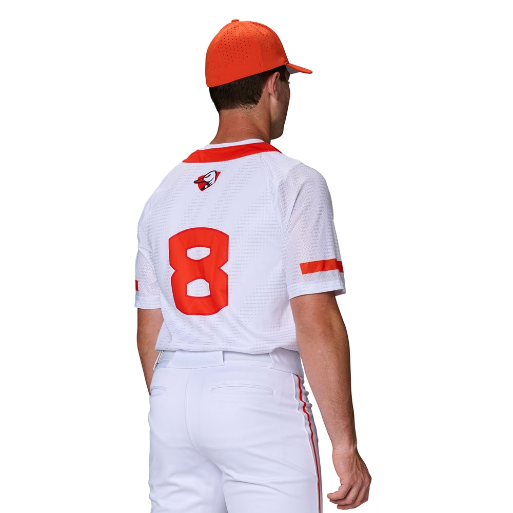 Juice 2-Button Pro Neck Fitted Jersey with Mesh Short Sleeve - Youth - Extra-Large (Full-Dye, Premium cut-and-sew Sublimation. No Limitations!)
