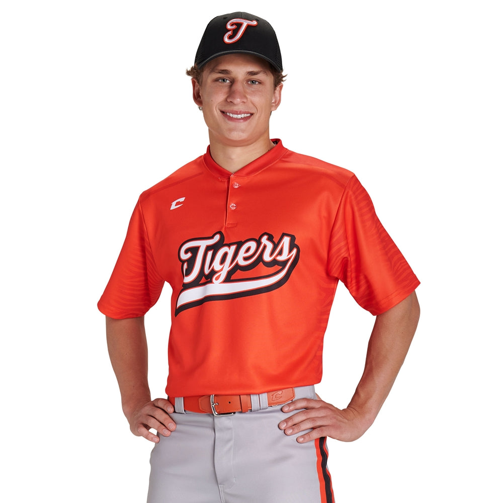 Juice Two-Button Jersey - Tek-Knit WPK395 - Adult - Medium (Full-Dye, Premium cut-and-sew Sublimation. No Limitations!)