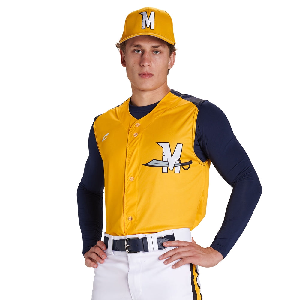 Juice Full Button Sleeveless Jersey - Youth - Extra-Large - Tek-Knit WPK395 (Full-Dye Sublimation)