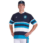 JUICE Traditional Short Sleeve Cage Jacket w/ Pockets - Stretch Woven Poplin/TLF - Youth - Large (Full-Dye, Premium cut-and-sew Sublimation. No Limitations!)