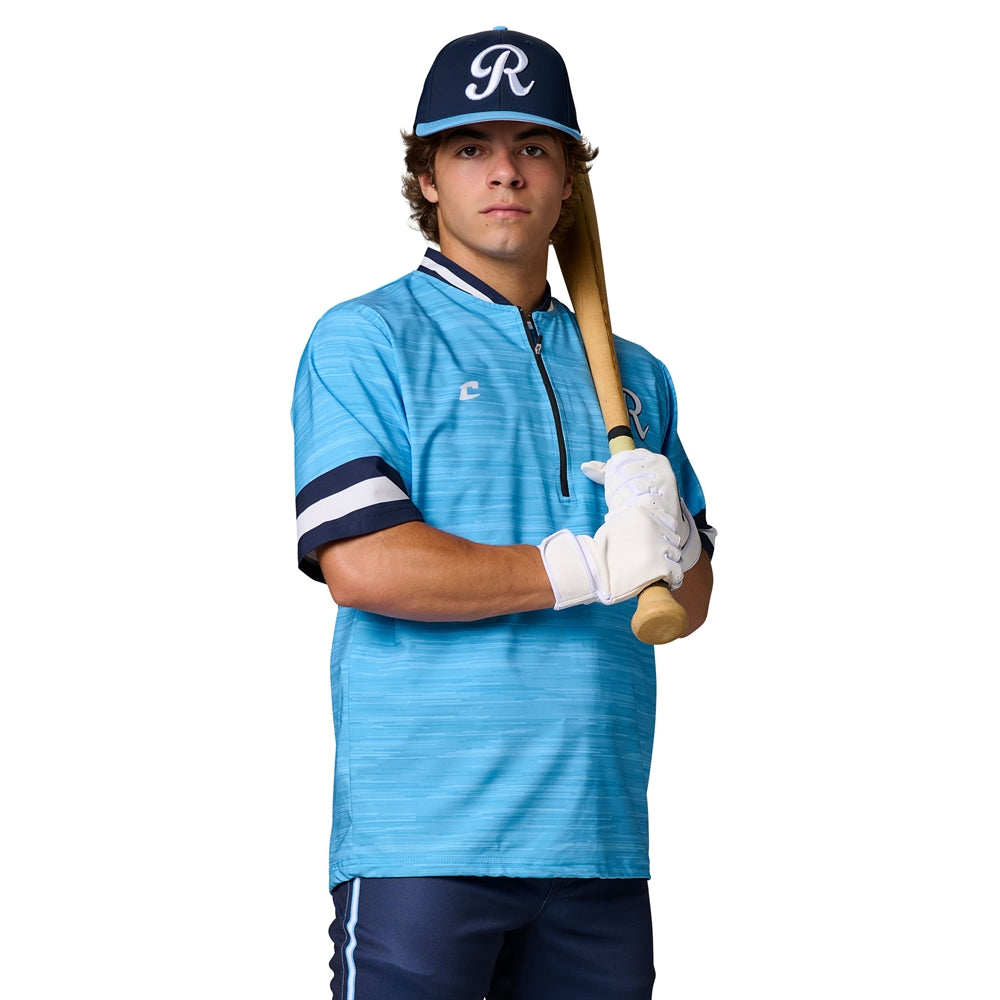 Juice Traditional Short Sleeve Cage Jacket - Youth - Large (Full-Dye, Premium cut-and-sew Sublimation. No Limitations!)