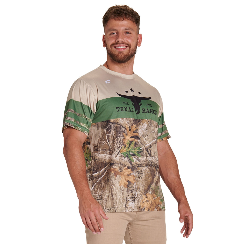 Juice Crew Neck Short Sleeve T-Shirt - Active Cloth - Youth - Extra-Small (Full-Dye, Premium cut-and-sew Sublimation. No Limitations!)